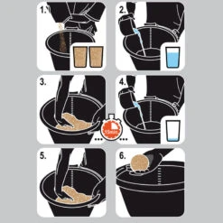 AMORCE GOOSTER CLASSIC CARPE ORANGE MONSTER CRAB 4,75kg -Caperlan amorce gooster classic carpe orange monster crab 475kg 4