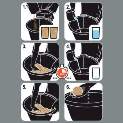 AMORCE GOOSTER PREMIUM BARBEAU ROUGE 1kg -Caperlan amorce gooster premium barbeau rouge 1kg 5