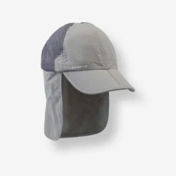 Casquette De Pêche Pliante - FC 500 F Grise -Caperlan casquette de peche pliante fc 500 f grise 4