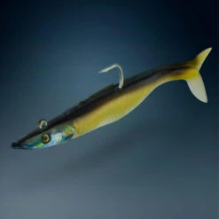 COMBO Leurres Souples Shad Lançon EELO 110 8gr AYU/BLEU -Caperlan combo leurres souples shad lancon eelo 110 8gr ayubleu 8