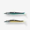 COMBO Leurres Souples Shad Lançon EELO 150 25g AYU/BLEU -Caperlan combo leurres souples shad lancon eelo 150 25g ayubleu