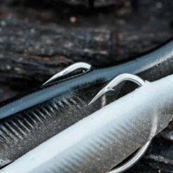 COMBO Leurres Souples Shad Texan ANCHO 120 12g Dos Noir/dos Blanc Pêche En Mer -Caperlan combo leurres souples shad texan ancho 120 12g dos noirdos blanc peche en mer 4