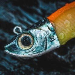 COMBO Leurres Souples Shad Texan ANCHO 120 50g Rose Fluo/ Orange Pêche En Mer -Caperlan combo leurres souples shad texan ancho 120 50g rose fluo orange peche en mer 3