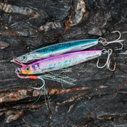 CUILLER BIASTOS 80gr ROSE HARENG Pêche Au Leurre En Mer -Caperlan cuiller biastos 80gr rose hareng peche au leurre en mer 5