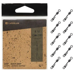 Émerillon Quick Swivel Snap X10 Pêche De La Carpe 9 Émerillon Quick Swivel Snap X10 Pêche De La Carpe -Caperlan emerillon quick swivel snap x10 peche de la carpe 3