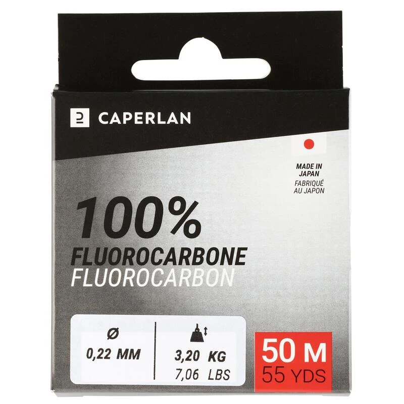FIL DE PÊCHE FLUOROCARBONE 100% 50M 5 FIL DE PÊCHE FLUOROCARBONE 100% 50M – Image 3