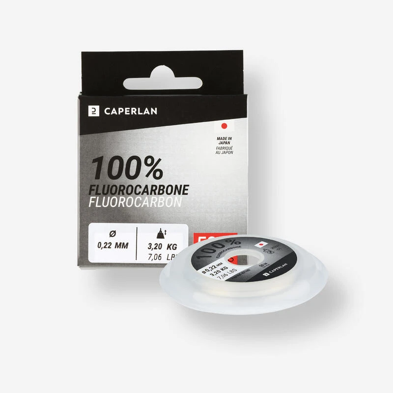 FIL DE PÊCHE FLUOROCARBONE 100% 50M 3 FIL DE PÊCHE FLUOROCARBONE 100% 50M