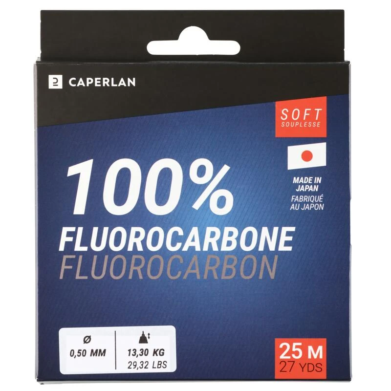 FIL DE PÊCHE FLUOROCARBONE SOFT 100% 25M 5 FIL DE PÊCHE FLUOROCARBONE SOFT 100% 25M – Image 3