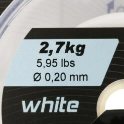 Fil Line Abrasion White 1000m Pêche En Mer -Caperlan fil line abrasion white 1000m peche en mer 2