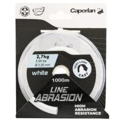 Fil Line Abrasion White 1000m Pêche En Mer -Caperlan fil line abrasion white 1000m peche en mer 8