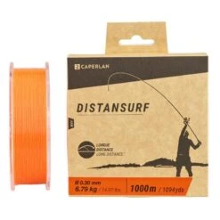 Fil Pêche En Surfcasting Orange DISTANSURF 13 Fil Pêche En Surfcasting Orange DISTANSURF -Caperlan fil peche en surfcasting orange distansurf 5