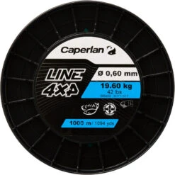 Fil Polyvalent Pêche 4X4 LINE 1000M -Caperlan fil polyvalent peche 4x4 line 1000m 1