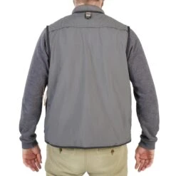 GILET De Pêche 500 Gris -Caperlan gilet de peche 500 gris 2
