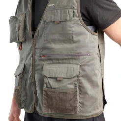 Gilet De Pêche - FV 100 Kaki 15 Gilet De Pêche - FV 100 Kaki -Caperlan gilet de peche fv 100 kaki 6