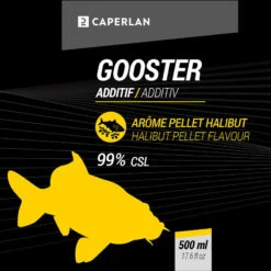 GOOSTER ADDITIV LIQUIDE PELLET HALIBUT 500ML -Caperlan gooster additiv liquide pellet halibut 500ml 2