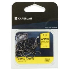 Hameçon A Oeillet HOOK CIRCLE EYE Pêche En Mer 16 Hameçon A Oeillet HOOK CIRCLE EYE Pêche En Mer -Caperlan hamecon a oeillet hook circle eye peche en mer 4