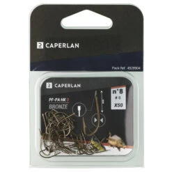 HAMEÇON SIMPLE BRONZE NON MONTE PA HK 0 X50 -Caperlan hamecon simple bronze non monte pa hk 0 x50 3