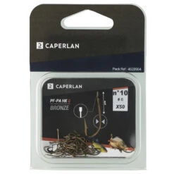 HAMEÇON SIMPLE BRONZE NON MONTE PA HK 0 X50 -Caperlan hamecon simple bronze non monte pa hk 0 x50 4