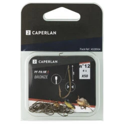 HAMEÇON SIMPLE BRONZE NON MONTE PA HK 0 X50 -Caperlan hamecon simple bronze non monte pa hk 0 x50 5