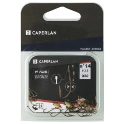 HAMEÇON SIMPLE BRONZE NON MONTE PA HK 0 X50 -Caperlan hamecon simple bronze non monte pa hk 0 x50 6