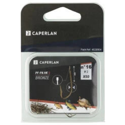 HAMEÇON SIMPLE BRONZE NON MONTE PA HK 0 X50 -Caperlan hamecon simple bronze non monte pa hk 0 x50 7
