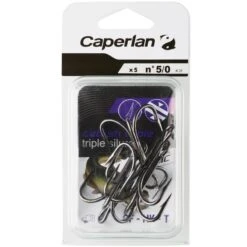 HAMEÇON TRIPLE PÊCHE DU SILURE CF HK T N° 5 -Caperlan hamecon triple peche du silure cf hk t n 5 3