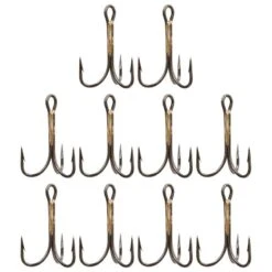 HAMEÇON TRIPLE PÊCHE HOOK TRIPLE BRONZE -Caperlan hamecon triple peche hook triple bronze 1