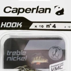 HAMEÇON TRIPLE PÊCHE HOOK TRIPLE NICKEL -Caperlan hamecon triple peche hook triple nickel 4