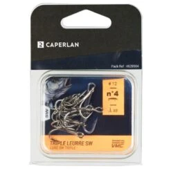 HAMECON TRIPLE PN SW Poisson Nageur Pêche En Mer -Caperlan hamecon triple pn sw poisson nageur peche en mer 2