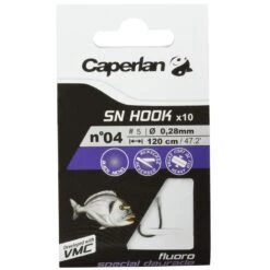 Hameçons Montés à Palette SN FLUORO DAURADE Pêche En Mer -Caperlan hamecons montes a palette sn fluoro daurade peche en mer 7