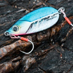 JIG Biastos Slow 90gr BLEU PHOSPHO Pêche Au Jigging -Caperlan jig biastos slow 90gr bleu phospho peche au jigging 5