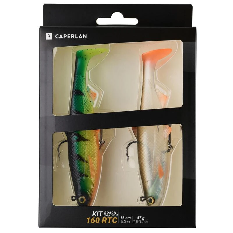 LEURRE SOUPLE SHAD KIT ROACH 160 RTC GARDON / FIRETIGER 4 LEURRE SOUPLE SHAD KIT ROACH 160 RTC GARDON / FIRETIGER – Image 2