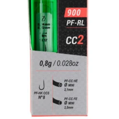 LIGNE MONTEE POUR LA PECHE DE LA CARPE AU COUP PF-RL900 CC2 0,8g 11 LIGNE MONTEE POUR LA PECHE DE LA CARPE AU COUP PF-RL900 CC2 0,8g -Caperlan ligne montee pour la peche de la carpe au coup pf rl900 cc2 08g 2