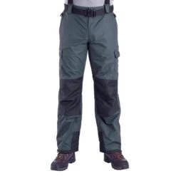 Pantalon De Pêche Imperméable 500 Gris -Caperlan pantalon de peche impermeable 500 gris 2