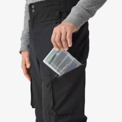 Pantalon De Pêche Imperméable Homme - FT 500 WPF Noir -Caperlan pantalon de peche impermeable homme ft 500 wpf noir 4