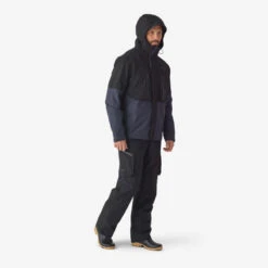 Pantalon De Pêche Imperméable Homme - FT 500 WPF Noir -Caperlan pantalon de peche impermeable homme ft 500 wpf noir 7