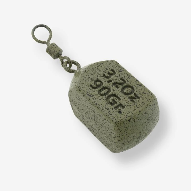 Plombs Pêche De La Carpe Plombs Square 90g (x2) 4 Plombs Pêche De La Carpe Plombs Square 90g (x2) – Image 2