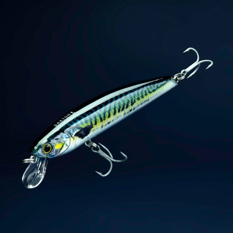 Poisson Nageur SAXTON 110F Mack Vert Pêche Au Leurre En Mer 4 Poisson Nageur SAXTON 110F Mack Vert Pêche Au Leurre En Mer – Image 2