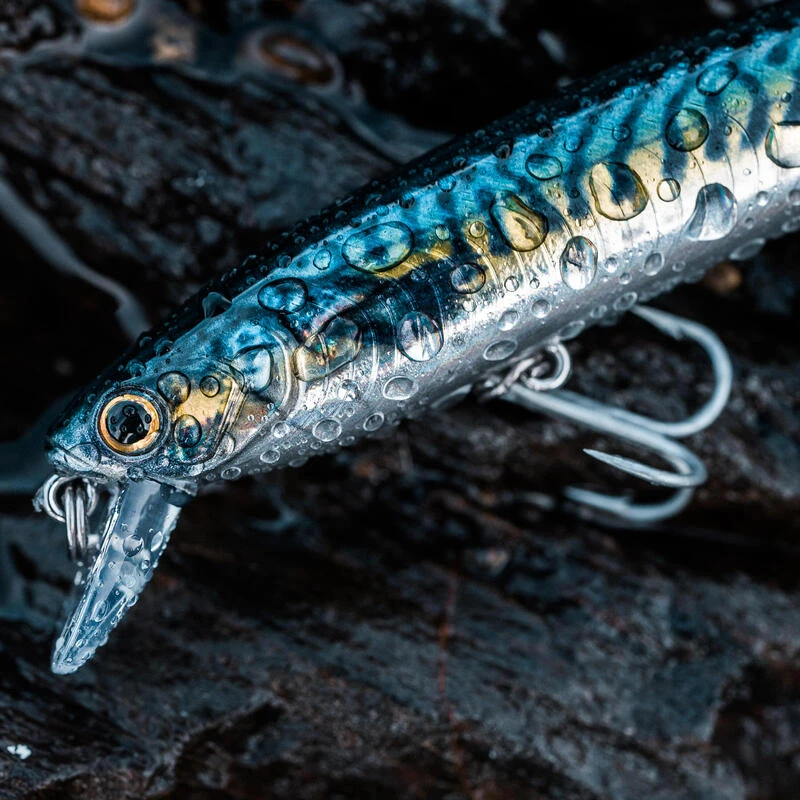 Poisson Nageur SAXTON 110F Mack Vert Pêche Au Leurre En Mer 5 Poisson Nageur SAXTON 110F Mack Vert Pêche Au Leurre En Mer – Image 3