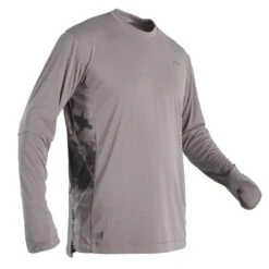 Tee-shirt De Pêche Anti-UV 500 Gris 13 Tee-shirt De Pêche Anti-UV 500 Gris -Caperlan tee shirt de peche anti uv 500 gris 5