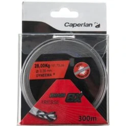 TRESSE PECHE AUX LEURRE TX8 GRISE 300M 35/100 7 TRESSE PECHE AUX LEURRE TX8 GRISE 300M 35/100 -Caperlan tresse peche aux leurre tx8 grise 300m 35100 2