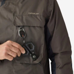 Veste De Pêche Imperméable Chaude Homme - FJ 500 TH Kaki -Caperlan veste de peche impermeable chaude homme fj 500 th kaki 5