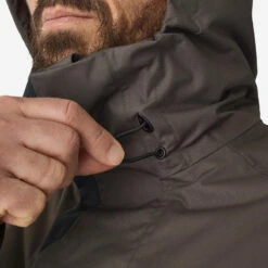 Veste De Pêche Imperméable Chaude Homme - FJ 500 TH Kaki -Caperlan veste de peche impermeable chaude homme fj 500 th kaki 6